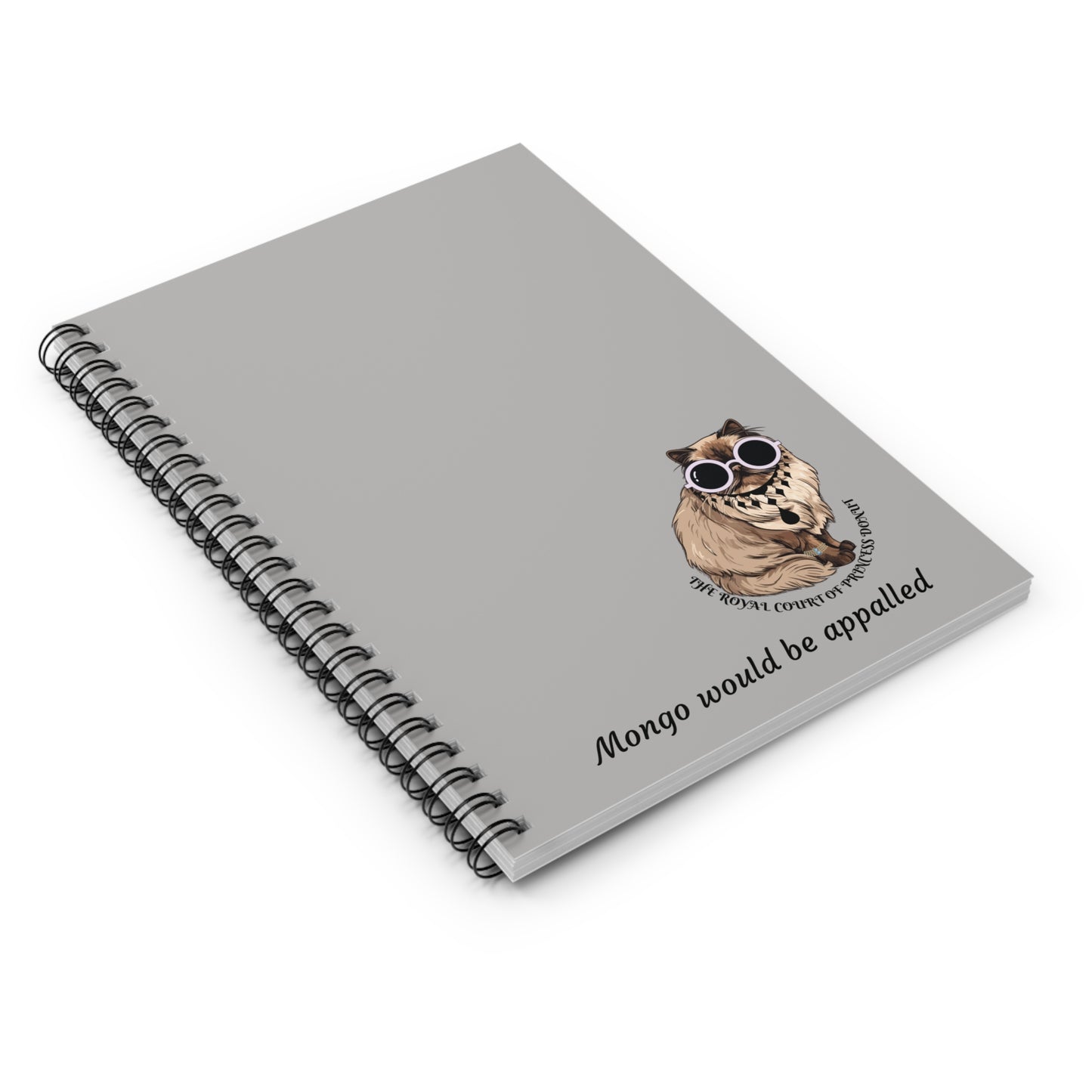 Spiral Notebook - Ruled Line, Princess Donut Dungeon Crawler Carl Journal, Diary, Cute Notepad, Fantasy Character Sketchbook, Gift for