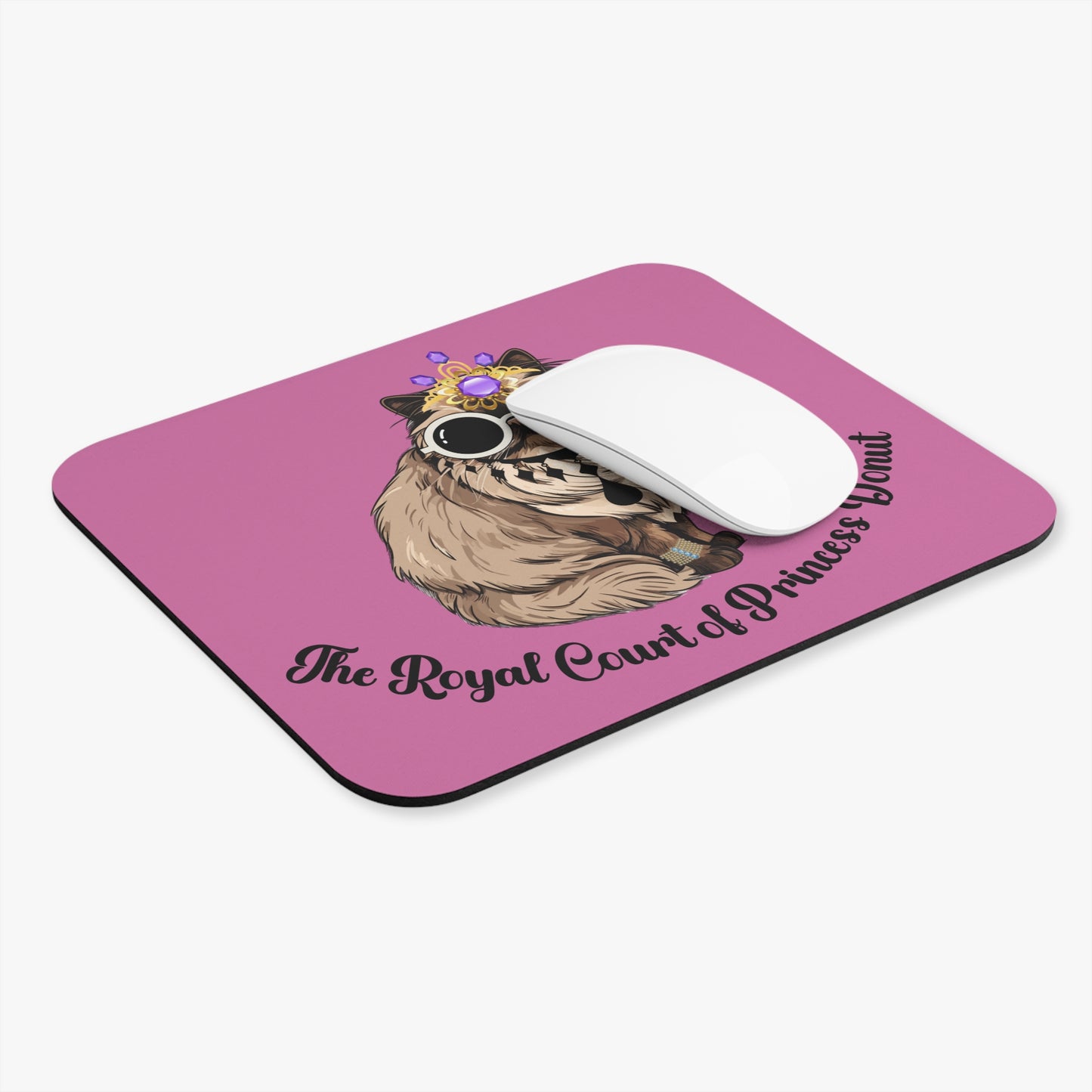 Rectangle Mouse Pad, Dungeon Crawler Carl Princess Donut, Gaming Desk Mat, Office Accessories, Novelty Gift, Princess Decor, Royal Court