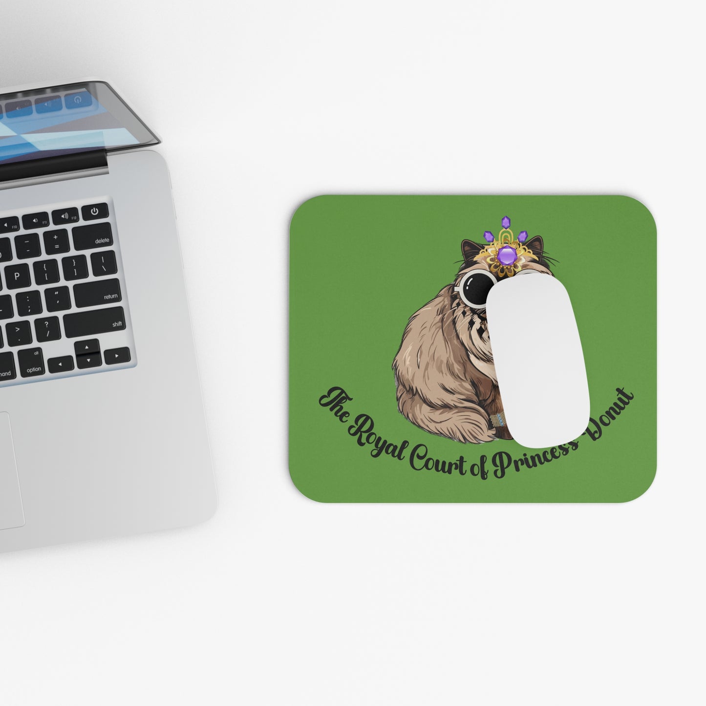 Mouse Pad, Dungeon Crawler Carl The Royal Court of Princess Donut Design - Gaming Accessory, Desk Decor, Office Mouse Mat, Computer Pad,