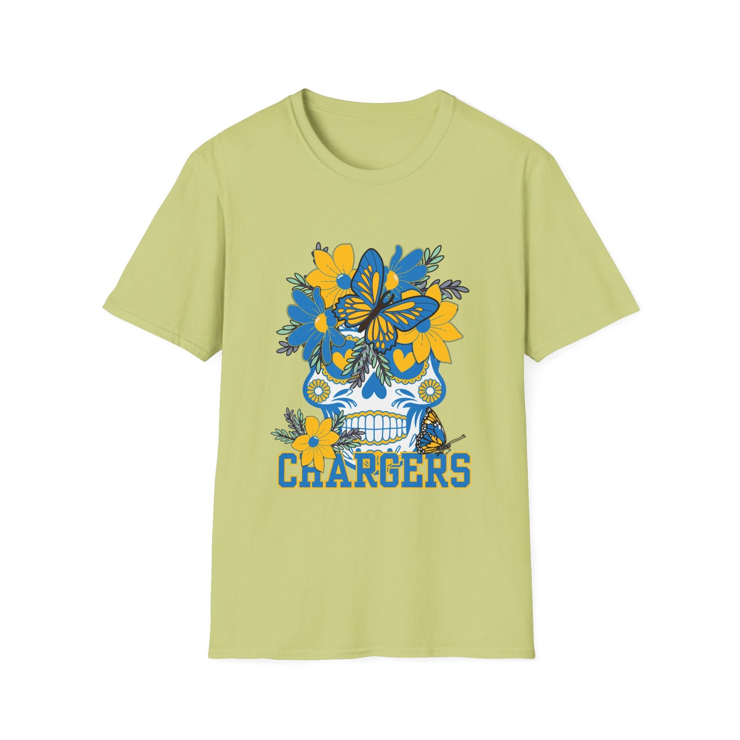 CHARGERS SCULL T-SHIRT