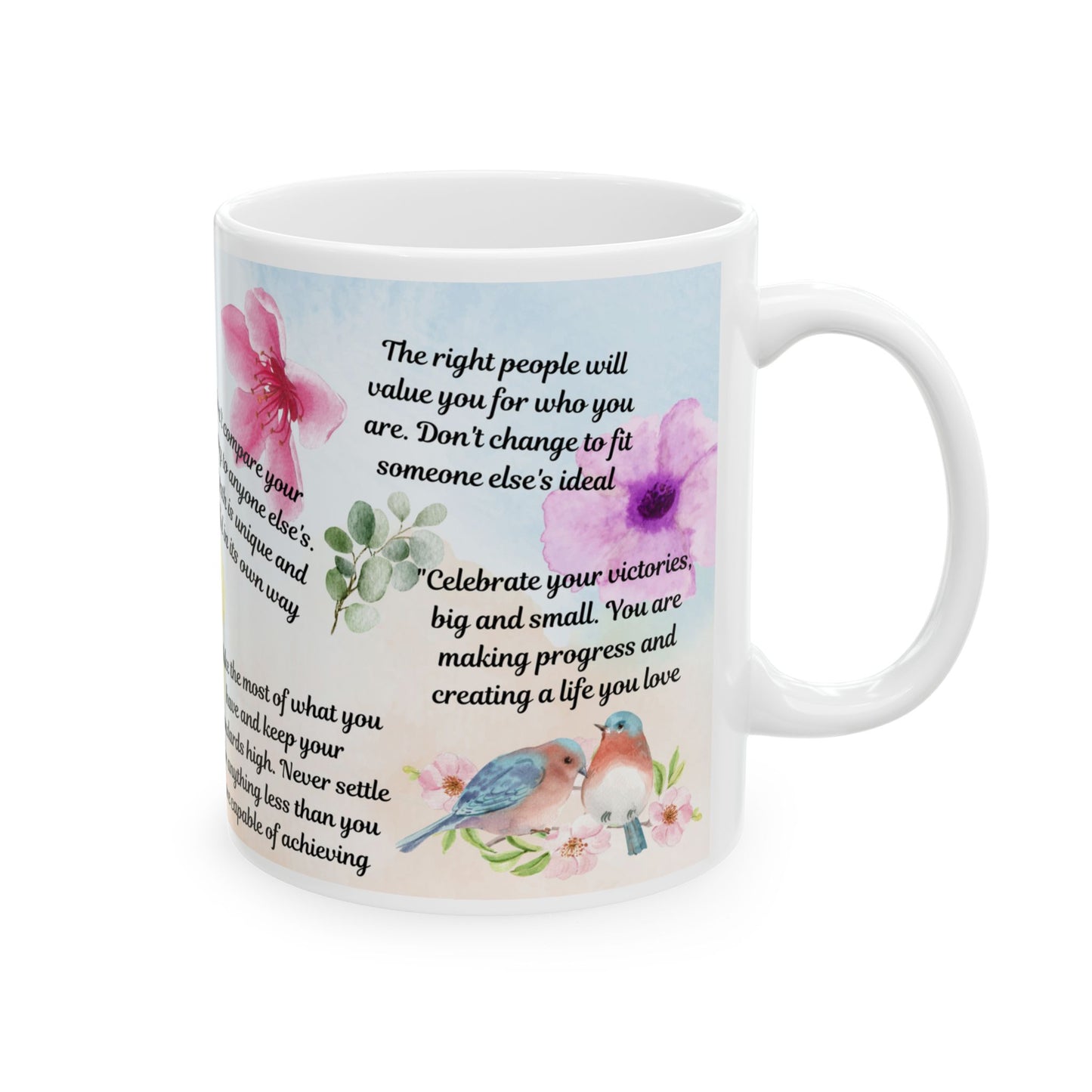 Mug Inspirational Quotes Ceramic