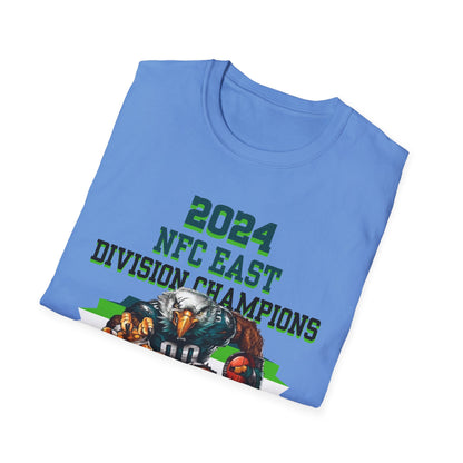 Football Fan T-Shirt -Eagles 2014 NFC East Division Champs