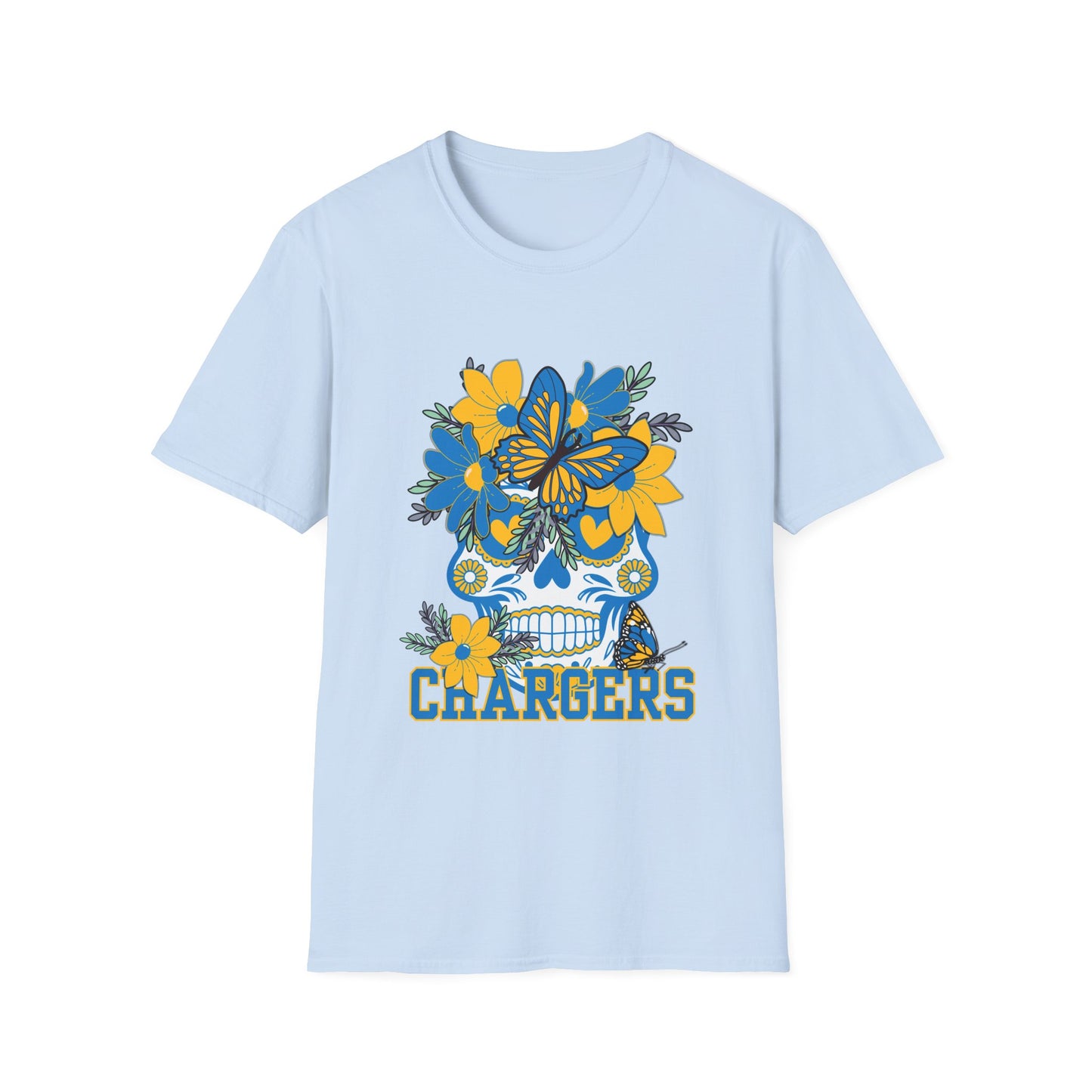 CHARGERS SCULL T-SHIRT