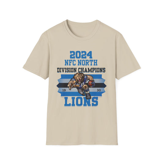 Lions 2024 NFC Division North Champs T-Shirt