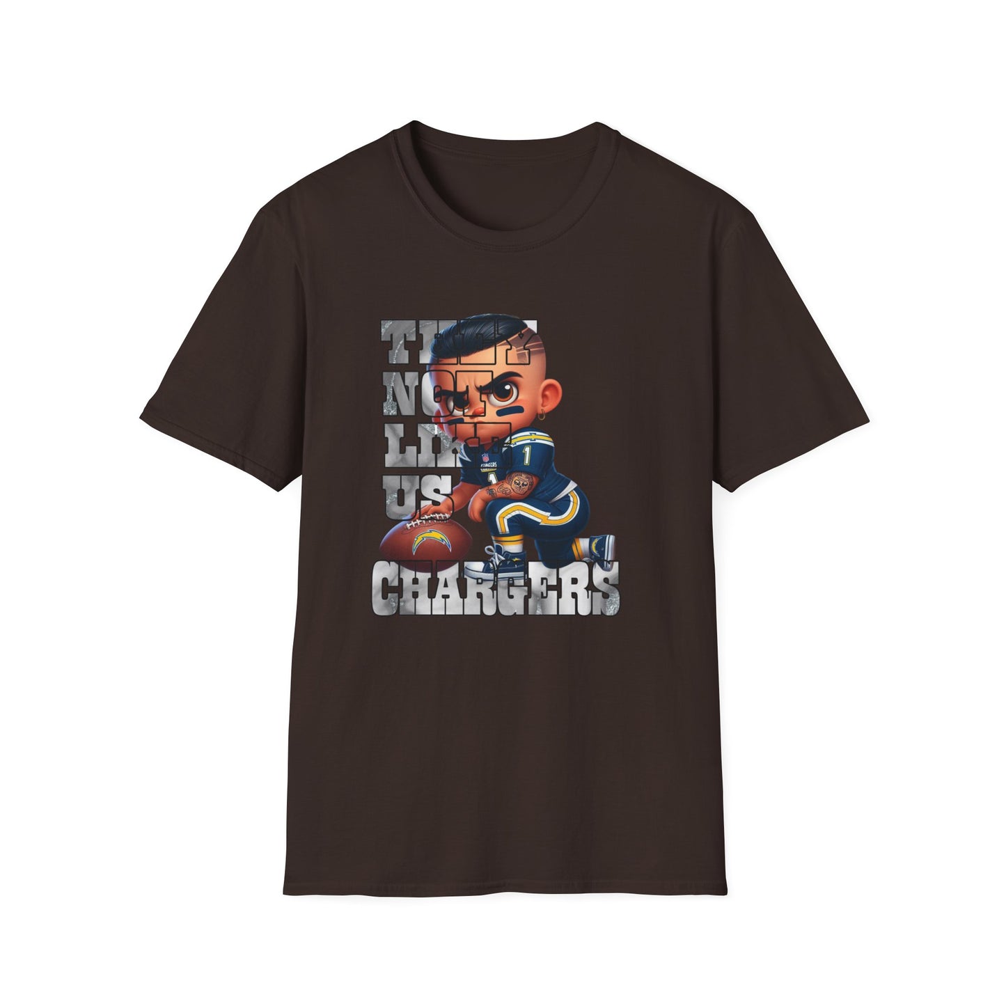 Chargers T-Shirt - Football Fans Unisex Softstyle Tee