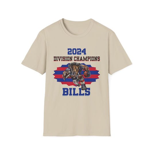 T-Shirt Bills 2024 Division Champions Unisex Softstyle