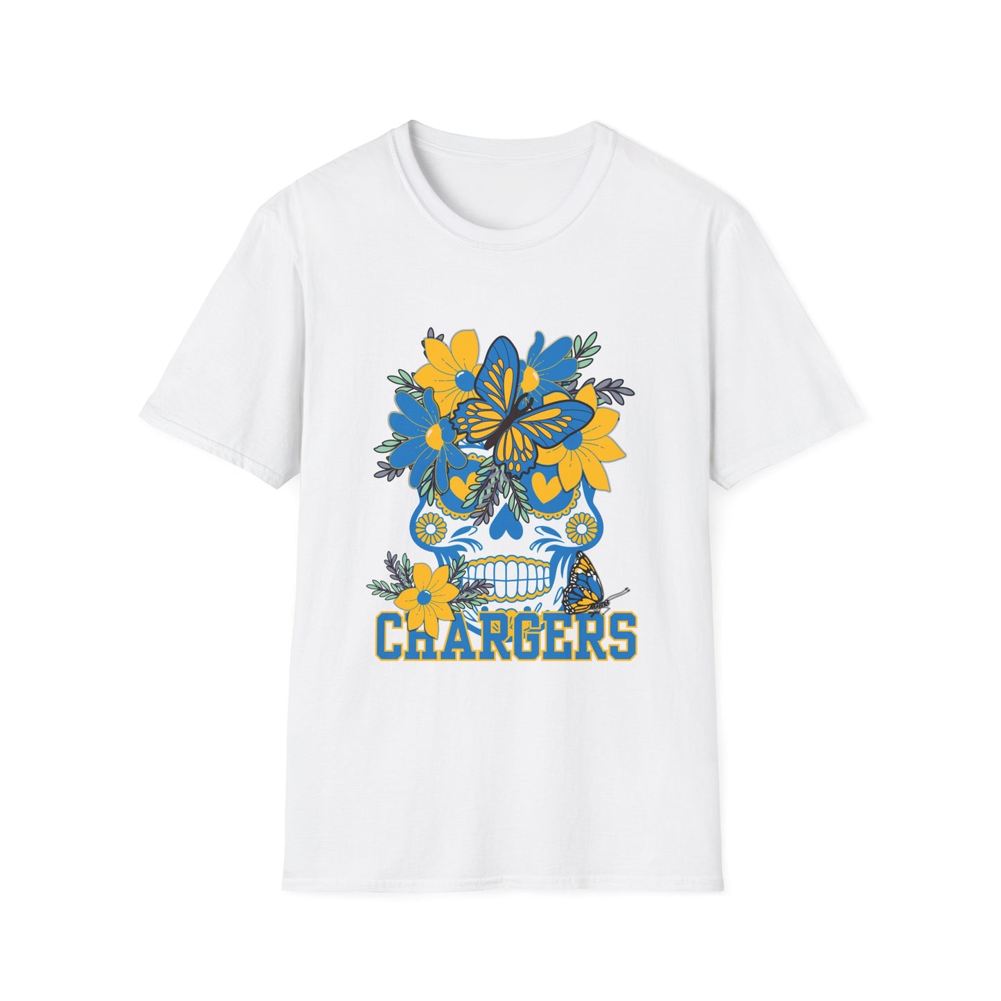 CHARGERS SCULL T-SHIRT