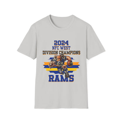 Rams 2024 NFC West Division Champs T-Shirt