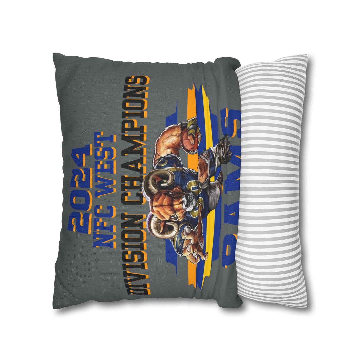 Pillowcase -Rams 2024 Division Champs - NFL Football Fan Gift