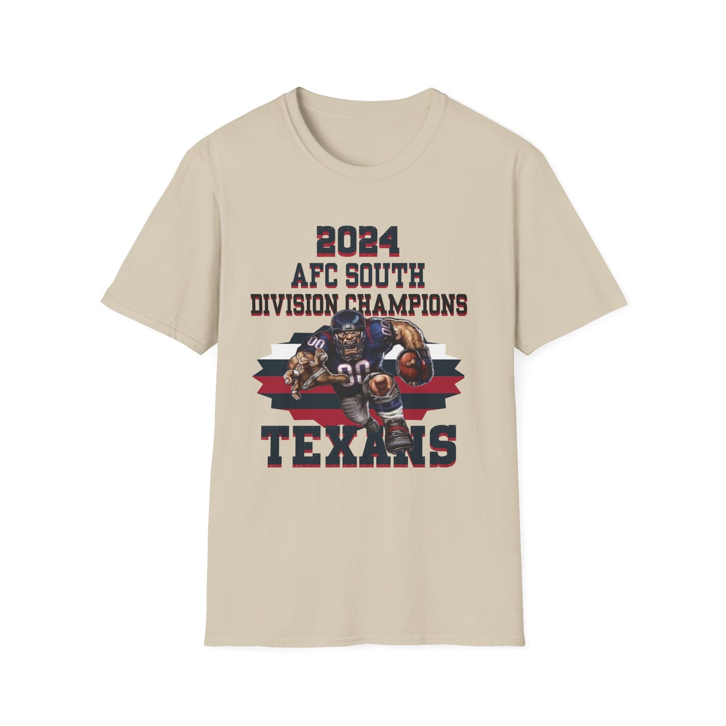 Texans 2024 AFC South Division Champs T-Shirt