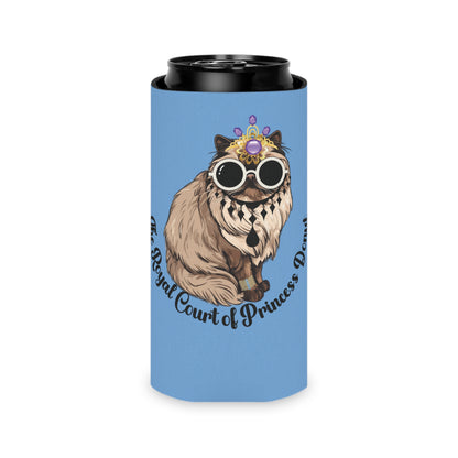 Princess Donut Can Cooler - Quirky Fun Dungeon Crawler Carl Book Fan Gift, Insulated Beverage Holder, Beer Sleeve, Pop Can Cover, Drink