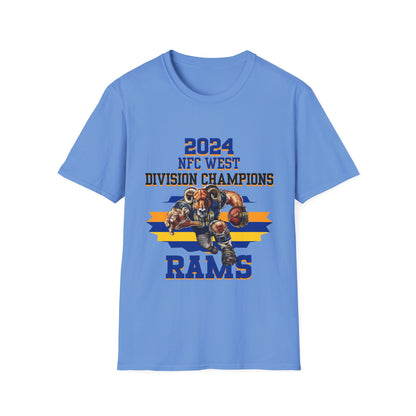 Rams 2024 NFC West Division Champs T-Shirt