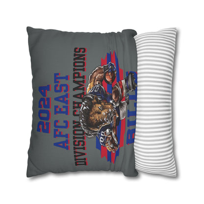 Bills 2024 Division Champs Square Pillowcase