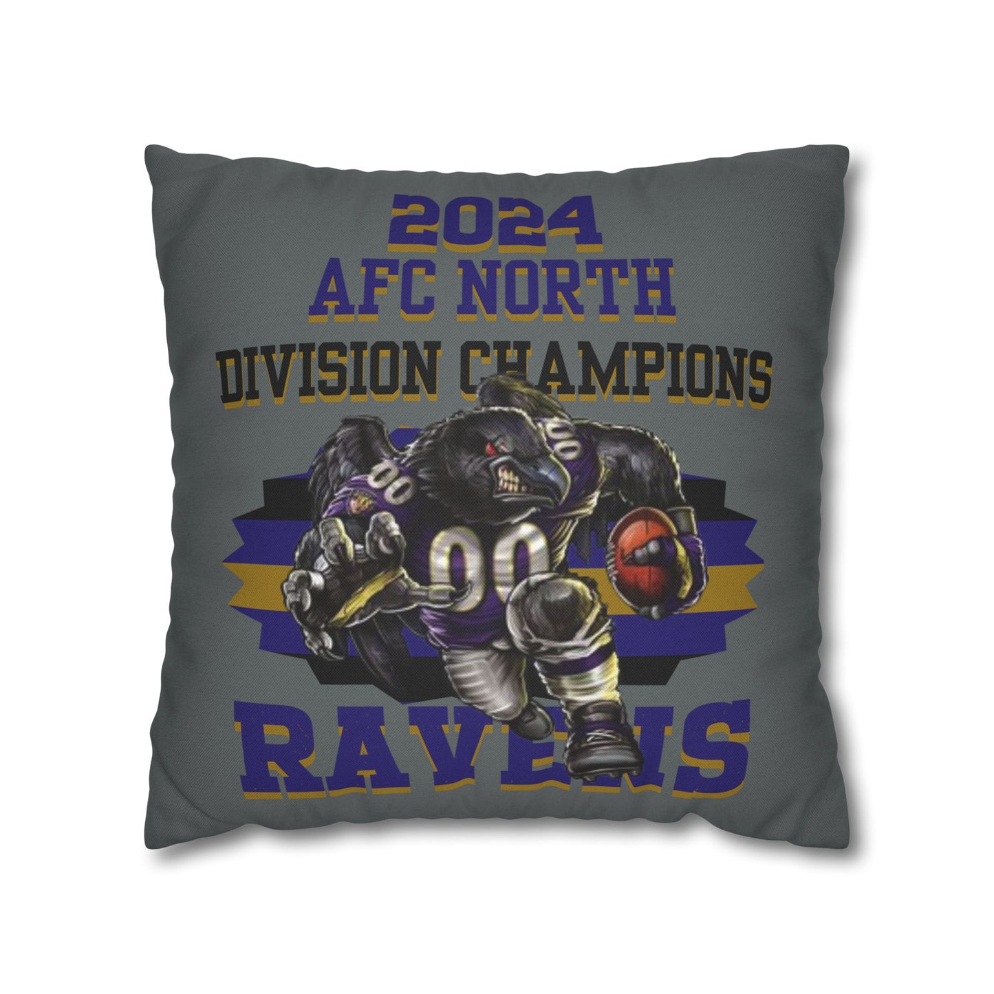 Ravens Square Pillowcase