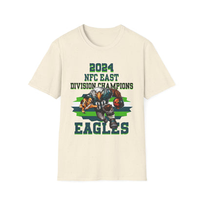 Football Fan T-Shirt -Eagles 2014 NFC East Division Champs