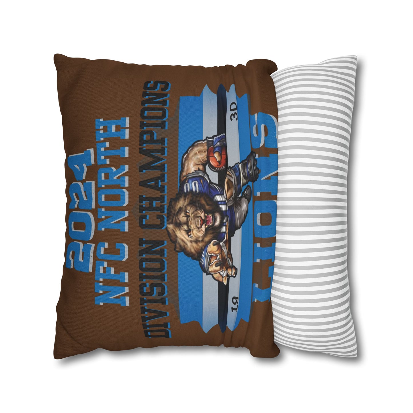 Pillowcase -Lions 2024 Division Champs - NFL Fan Gift