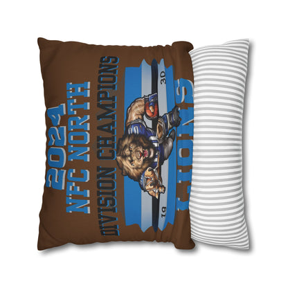 Pillowcase -Lions 2024 Division Champs - NFL Fan Gift