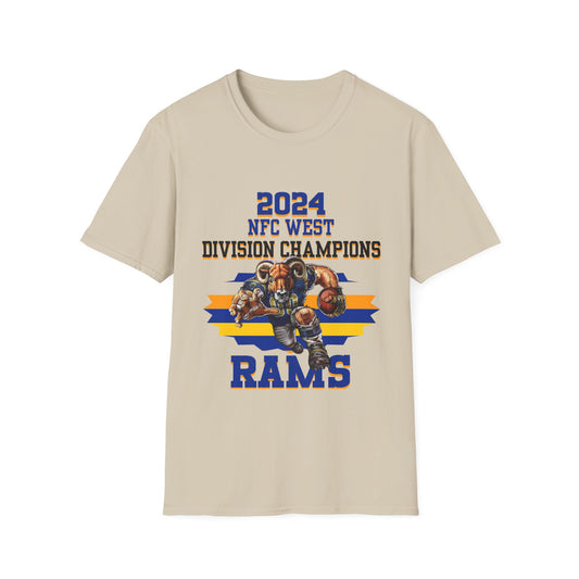 Rams 2024 NFC West Division Champs T-Shirt