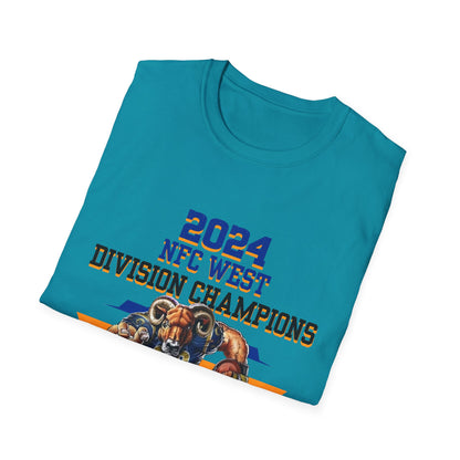 Rams 2024 NFC West Division Champs T-Shirt