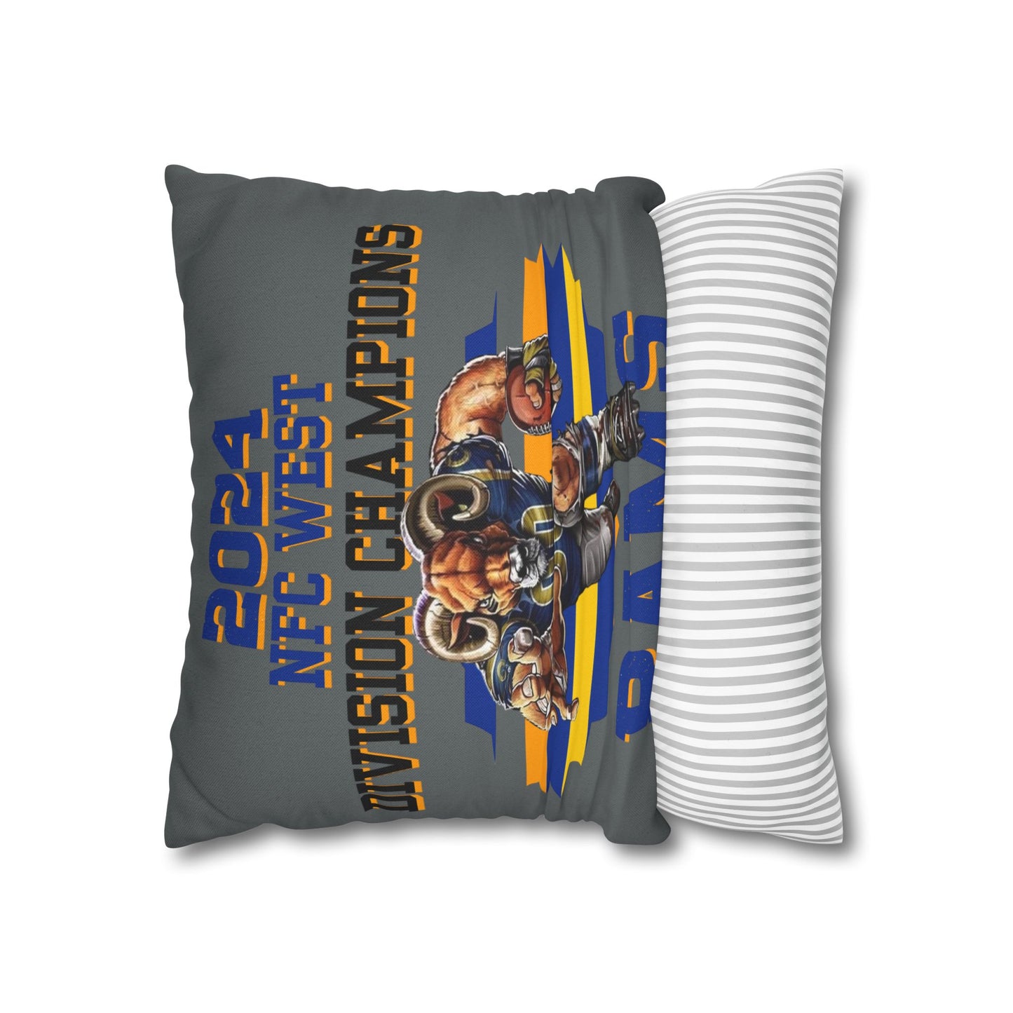 Pillowcase -Rams 2024 Division Champs - NFL Football Fan Gift