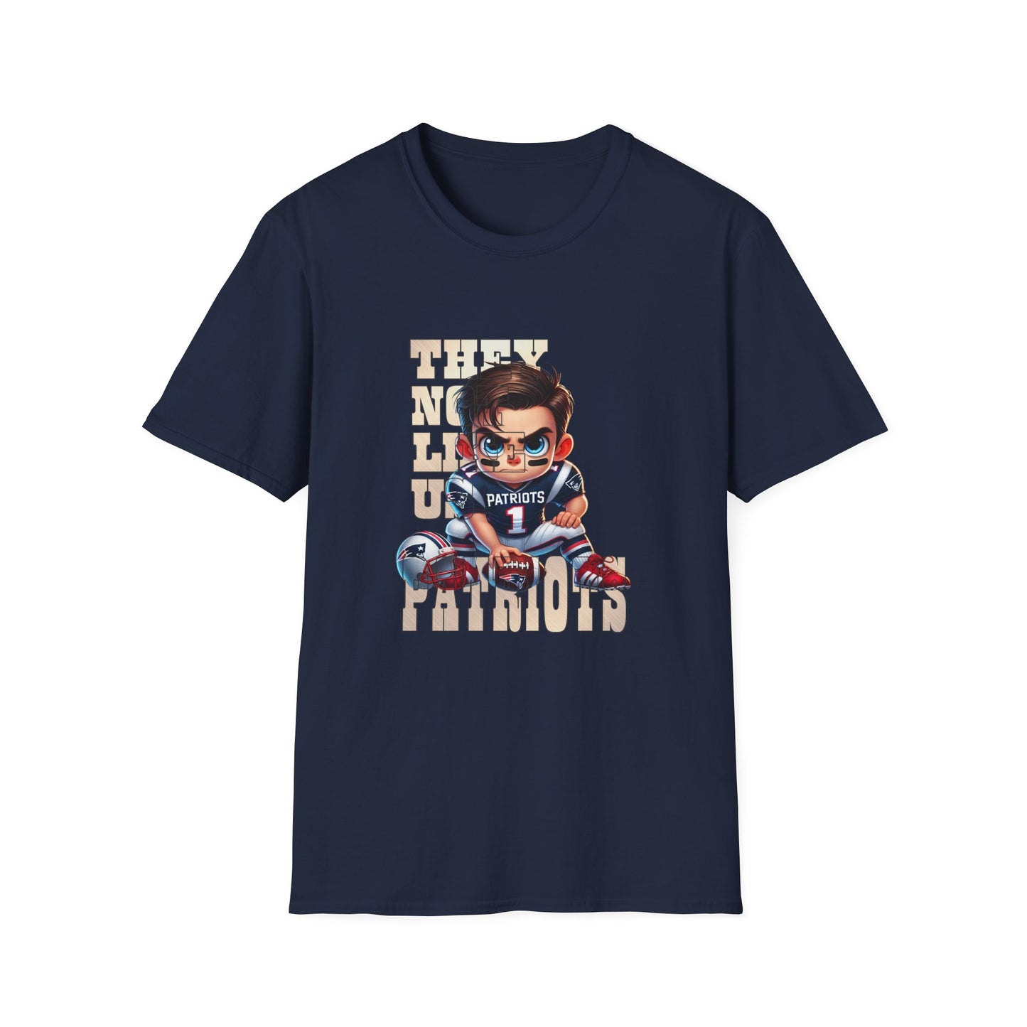 Patriots Unisex T-Shirt - They Not Like Us Design