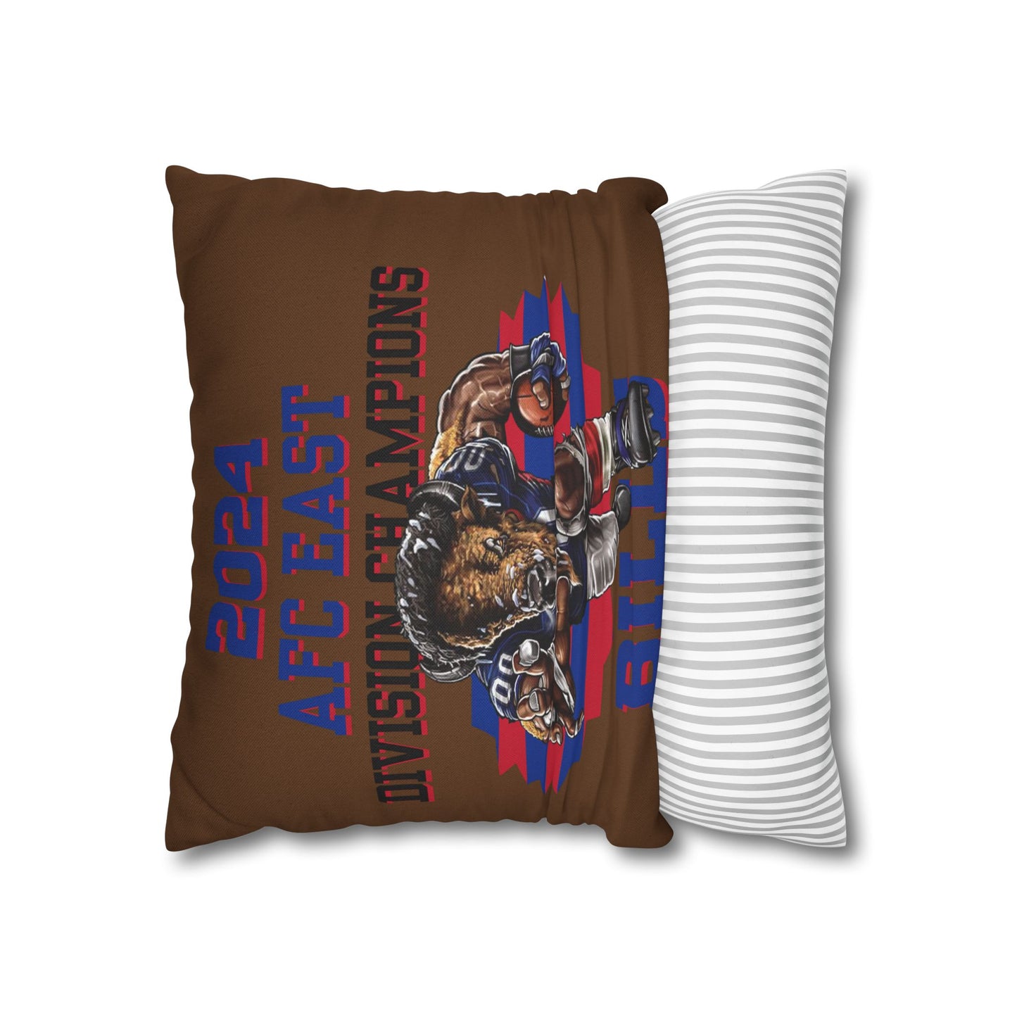 Bills 2024 Division Champs Square Pillowcase