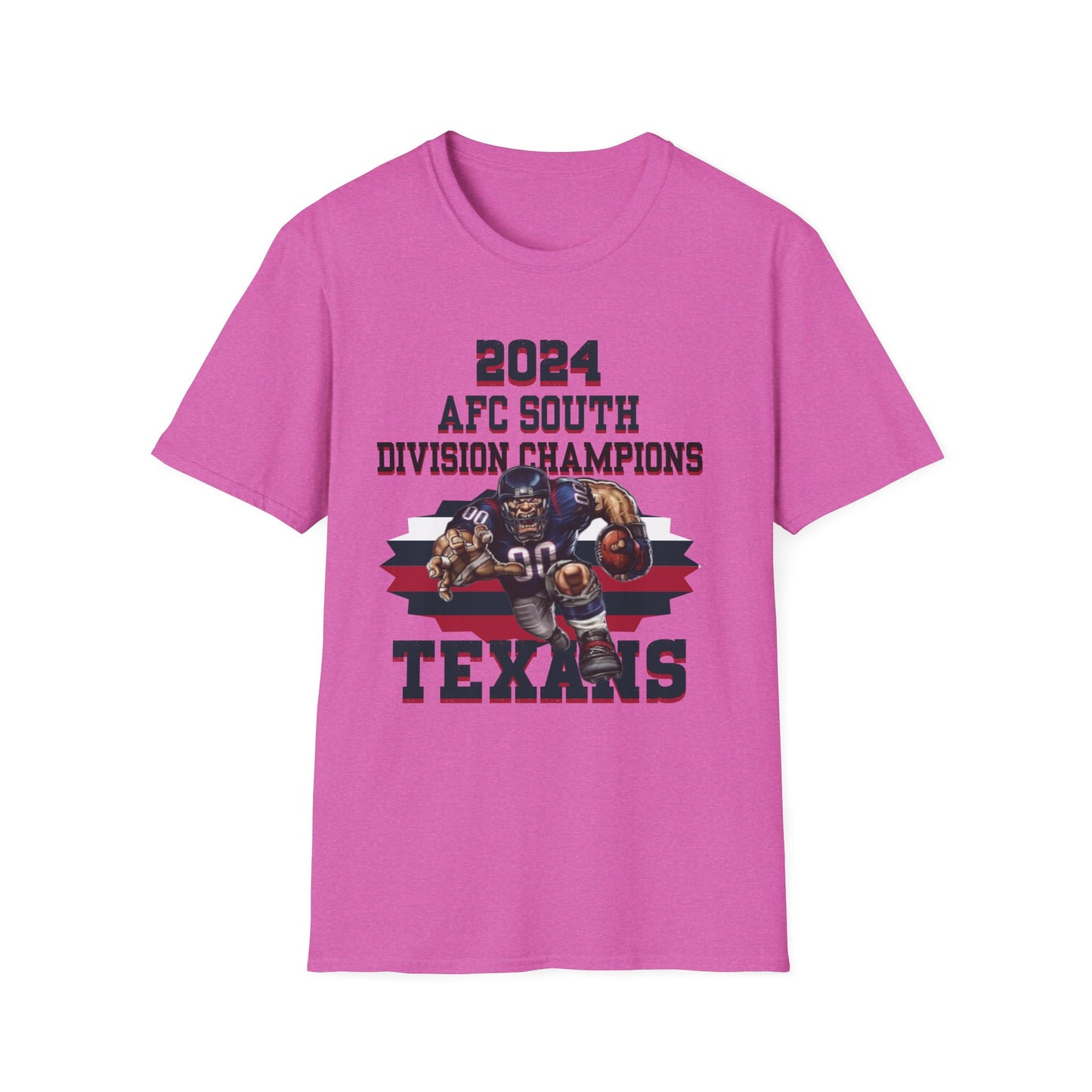 Texans 2024 AFC South Division Champs T-Shirt