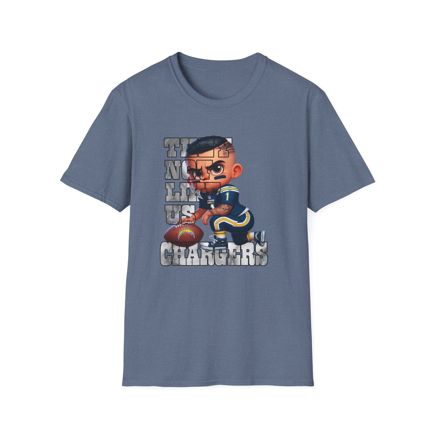 Chargers T-Shirt - Football Fans Unisex Softstyle Tee