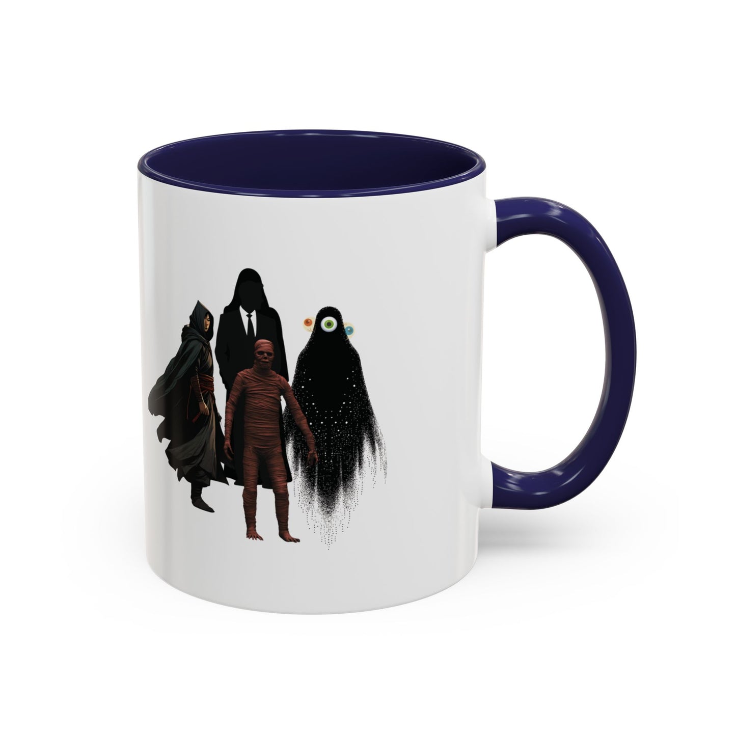 He who fights with monsters Jason Asano, Colin, Shade & Gordon Accent Coffee Mug, Fun Novelty Cup ,  Unique Gift for Book Lovers