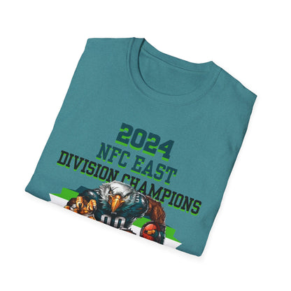 Football Fan T-Shirt -Eagles 2014 NFC East Division Champs