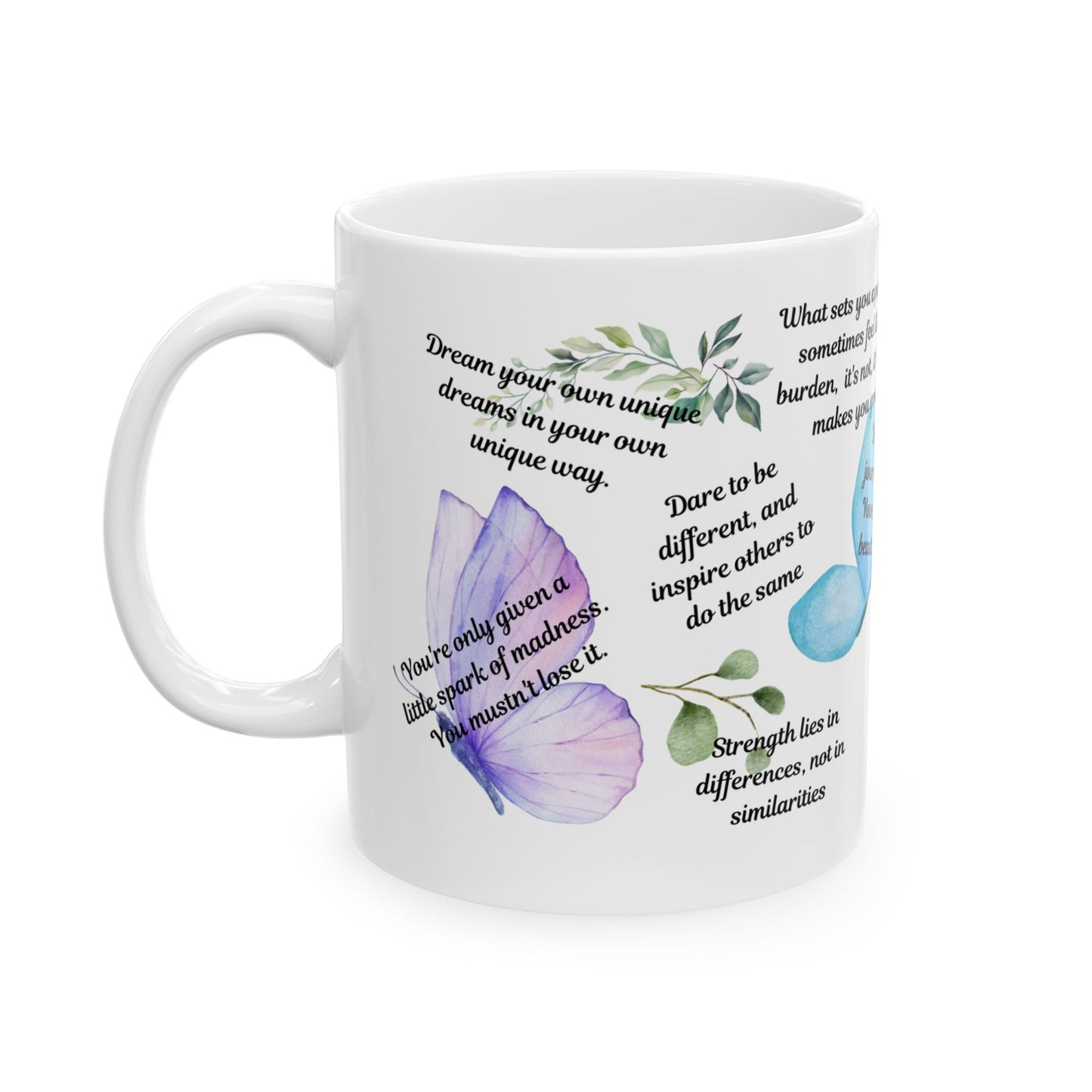 Mug with Unique Quotes