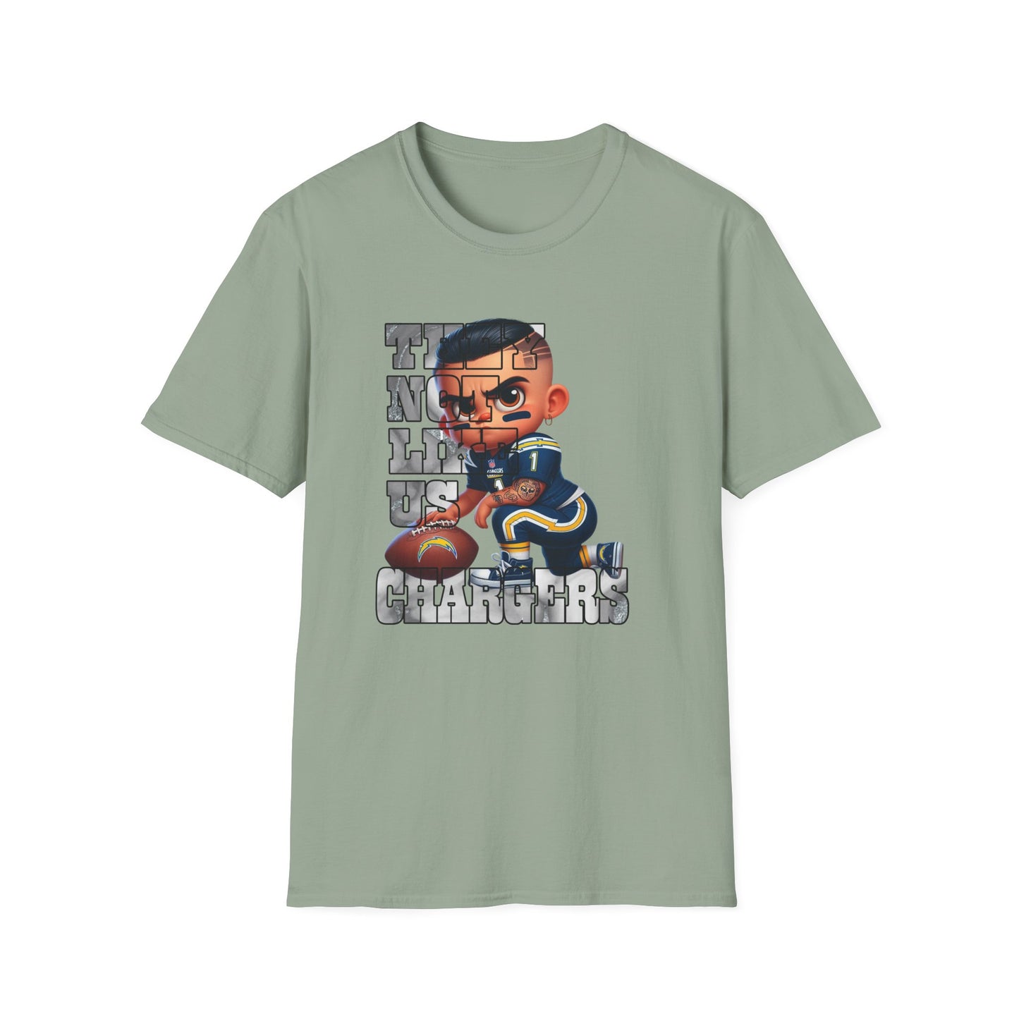 Chargers T-Shirt - Football Fans Unisex Softstyle Tee