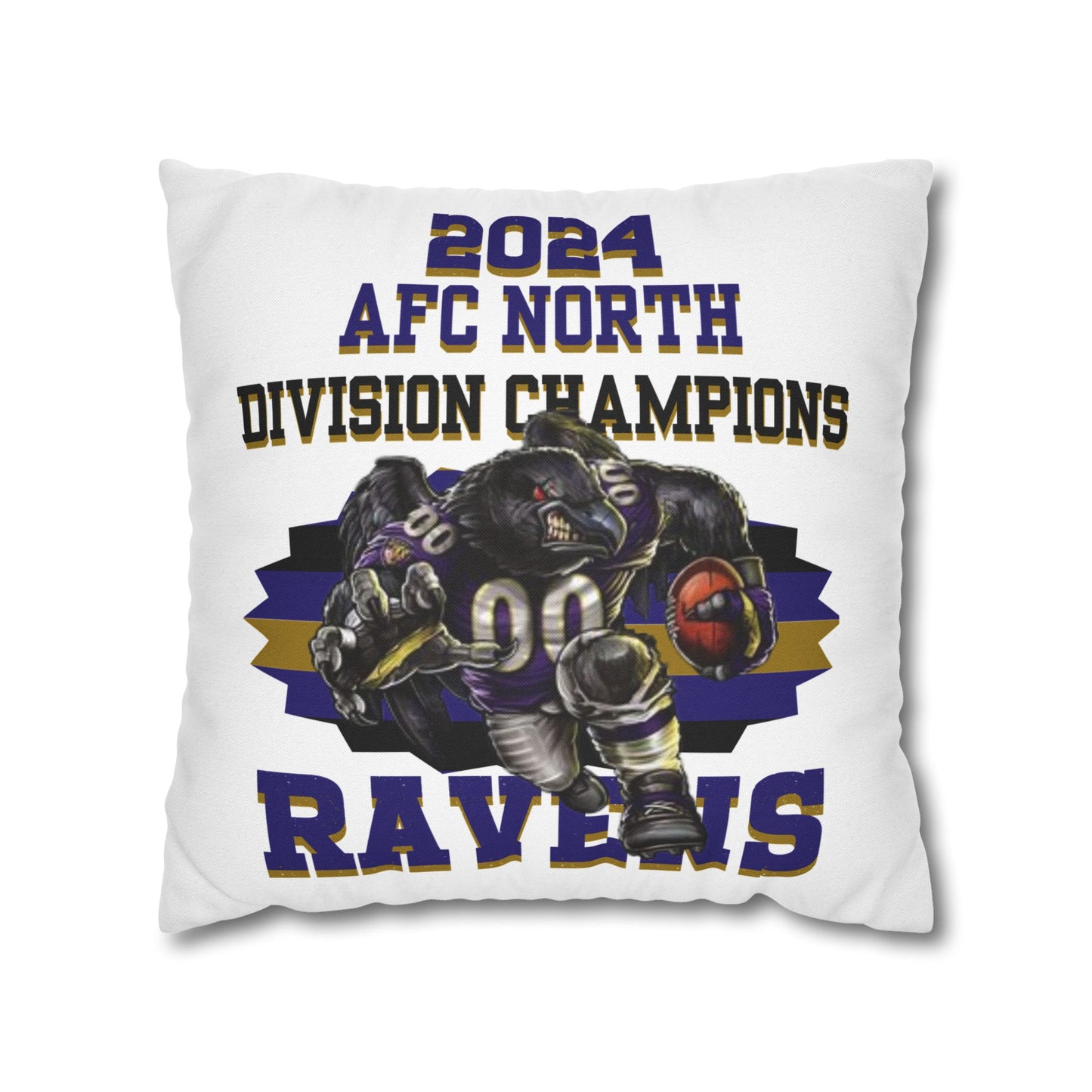 Ravens Square Pillowcase