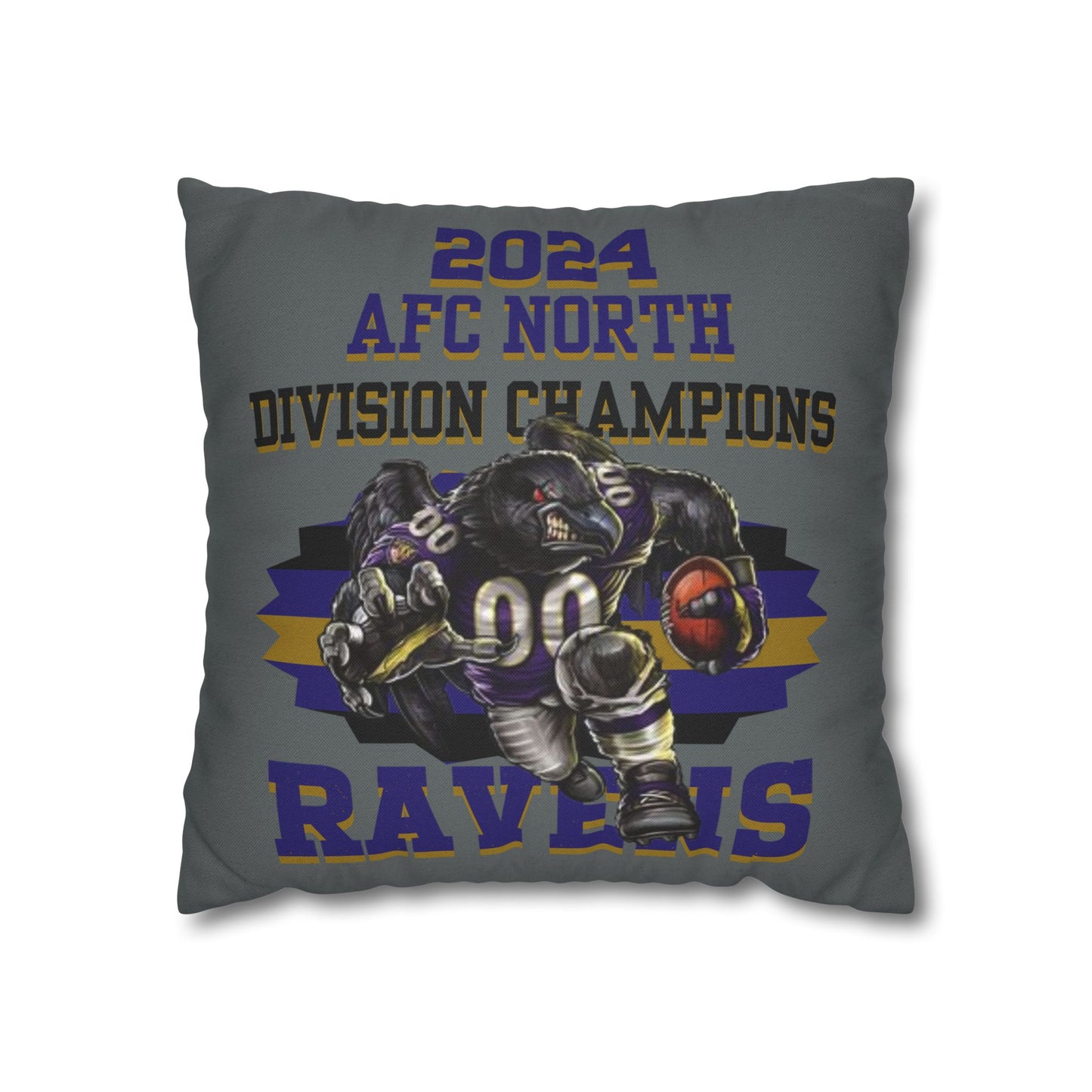 Ravens Square Pillowcase