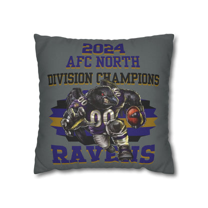 Ravens Square Pillowcase