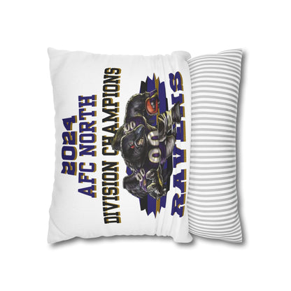 Ravens Square Pillowcase