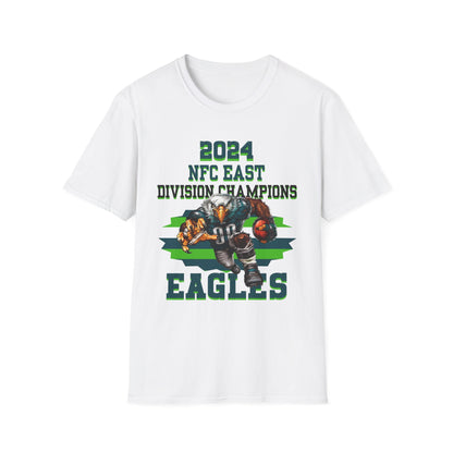 Football Fan T-Shirt -Eagles 2014 NFC East Division Champs