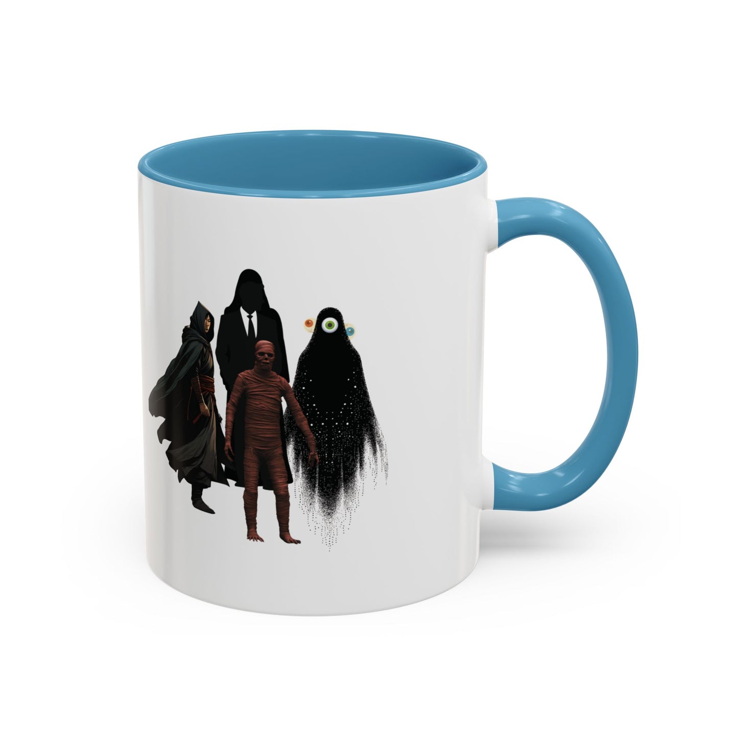 He who fights with monsters Jason Asano, Colin, Shade & Gordon Accent Coffee Mug, Fun Novelty Cup ,  Unique Gift for Book Lovers