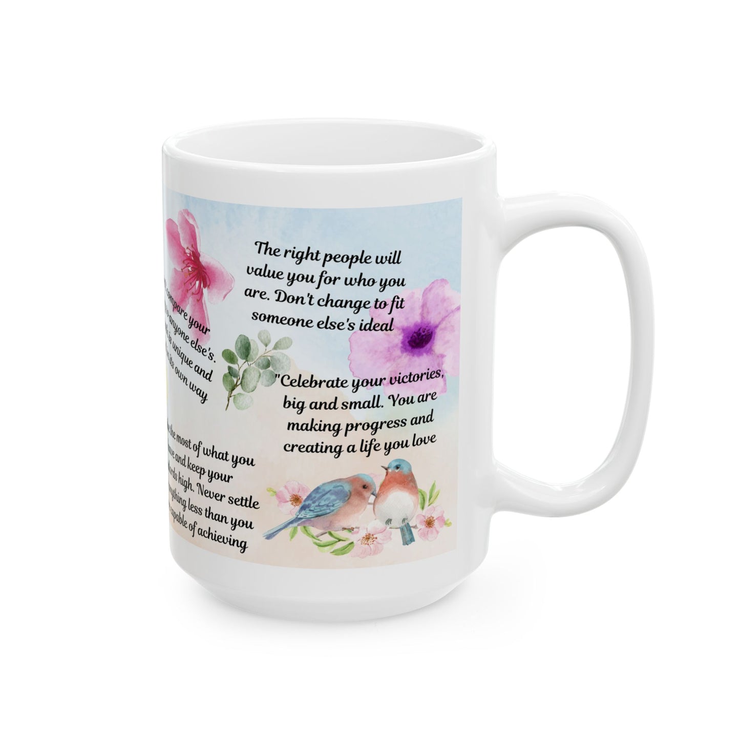 Mug Inspirational Quotes Ceramic