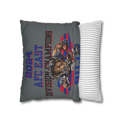 Bills 2024 Division Champs Square Pillowcase