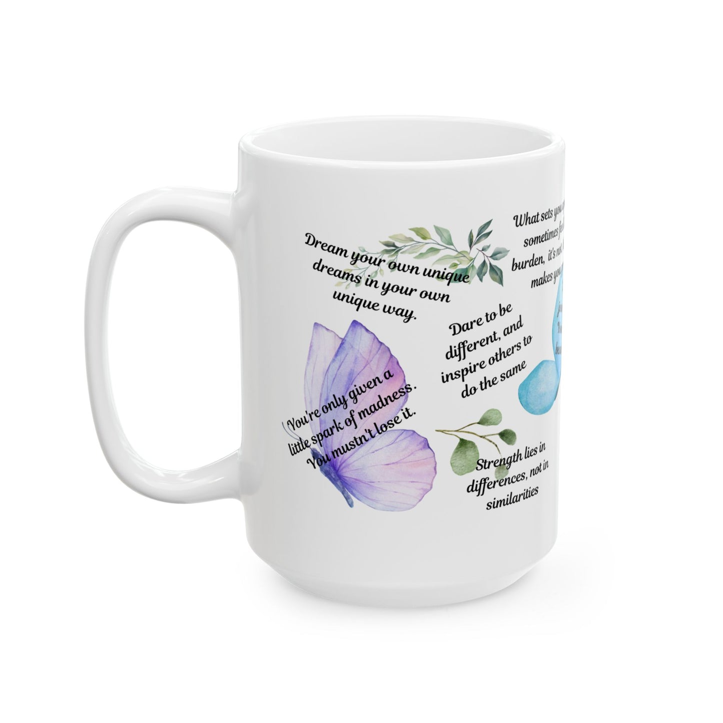 Mug with Unique Quotes