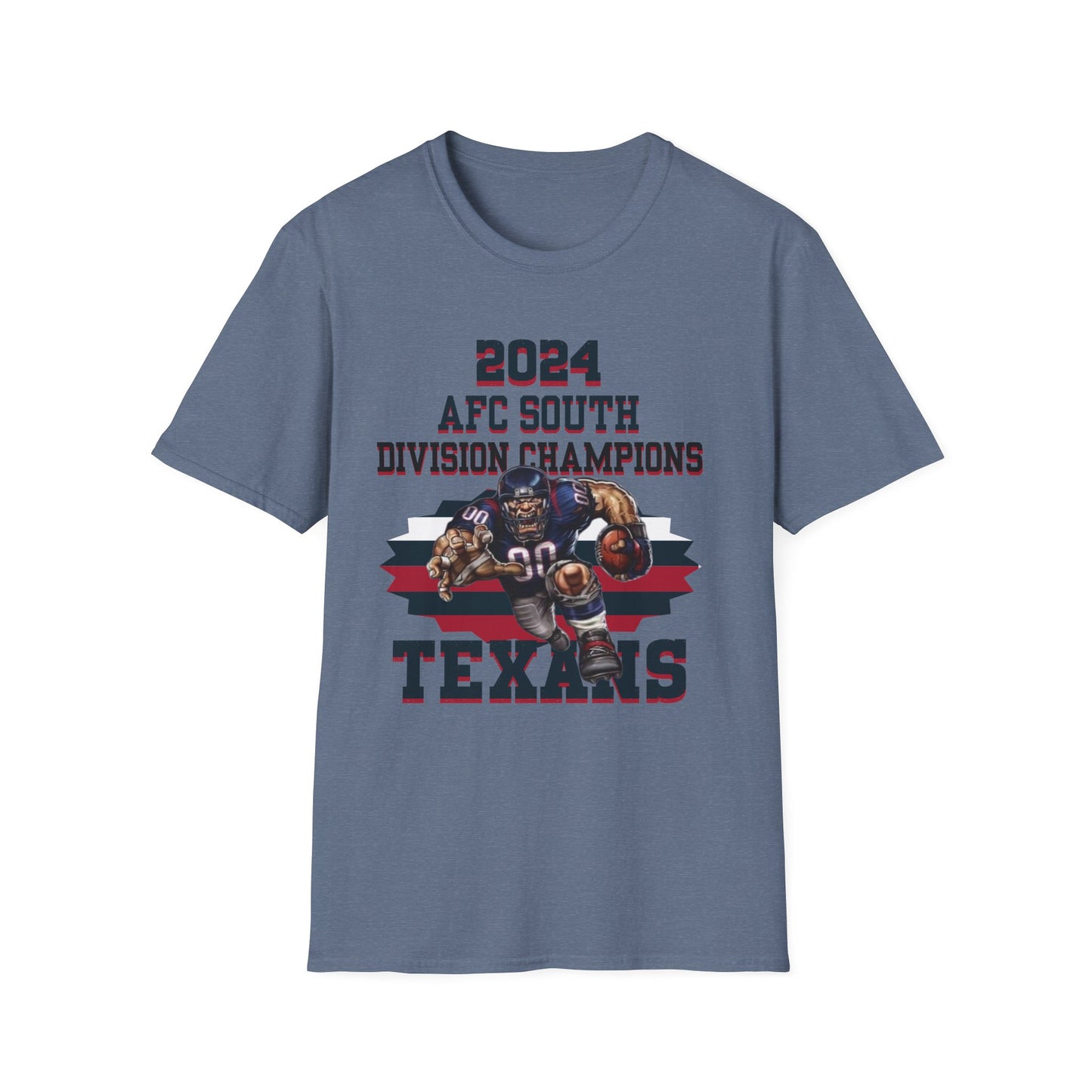 Texans 2024 AFC South Division Champs T-Shirt