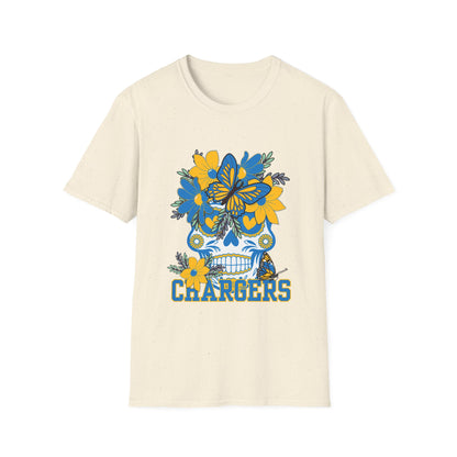 CHARGERS SCULL T-SHIRT