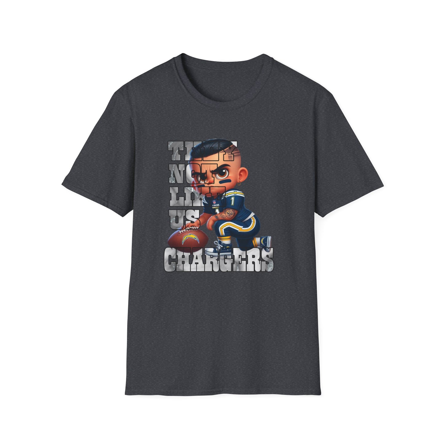 Chargers T-Shirt - Football Fans Unisex Softstyle Tee