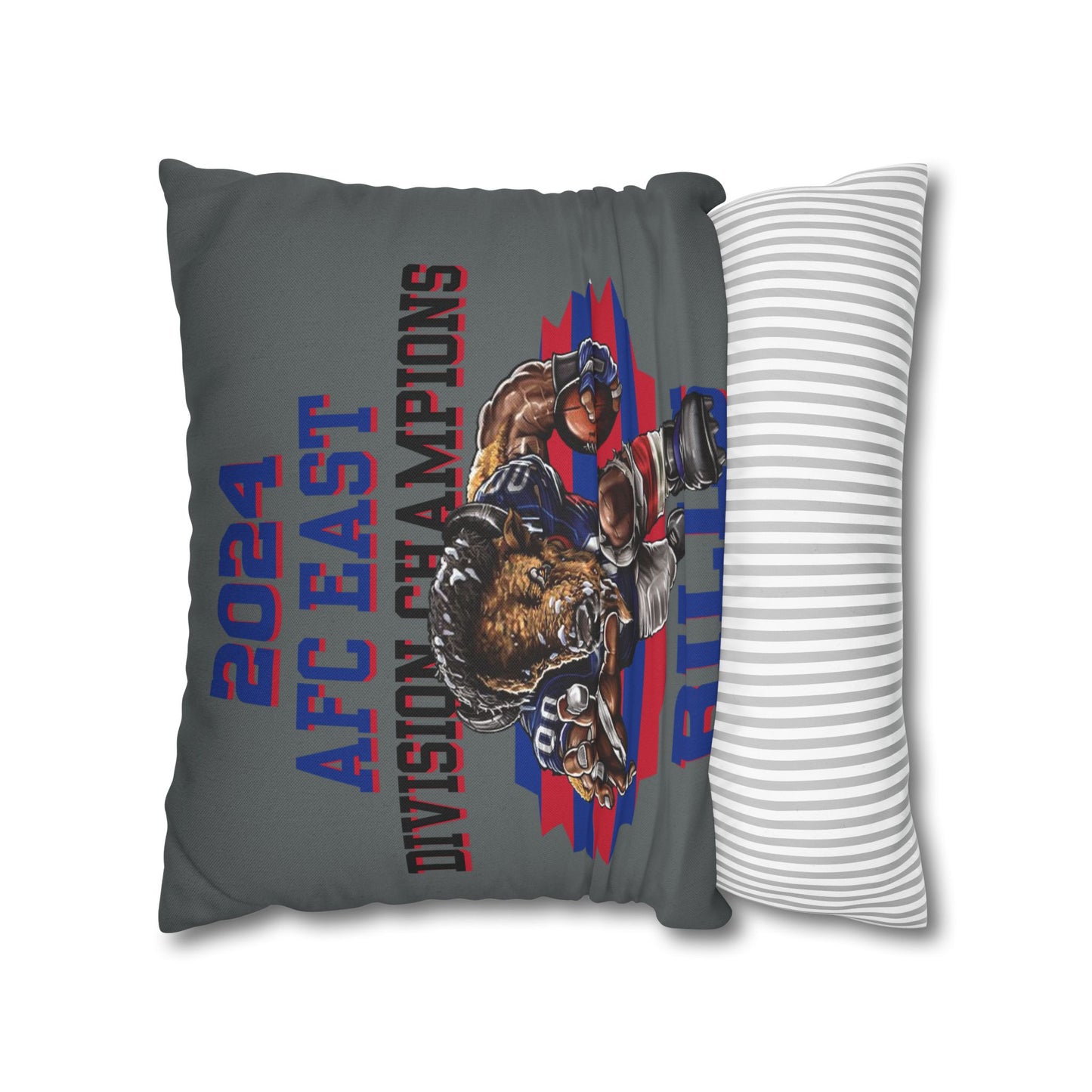 Bills 2024 Division Champs Square Pillowcase