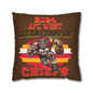 Chiefs 2024 Division Champs Square Pillowcase