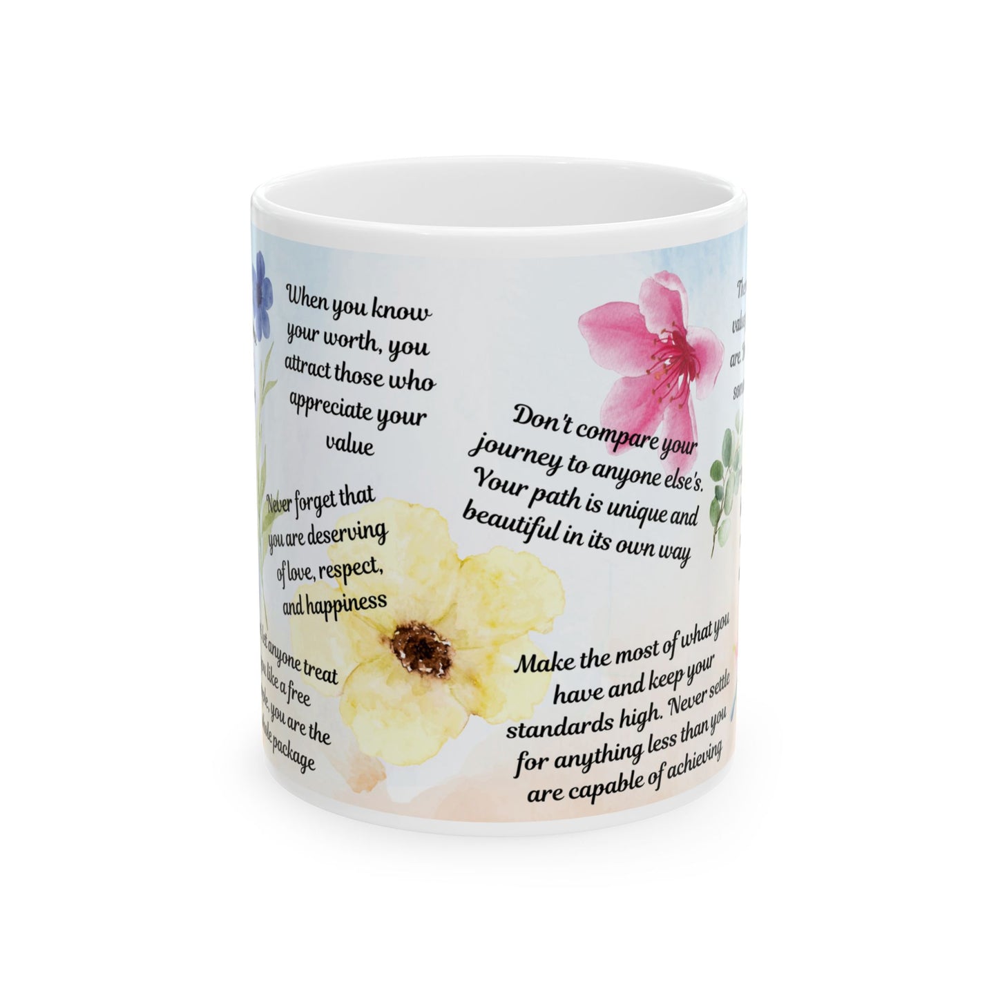 Mug Inspirational Quotes Ceramic