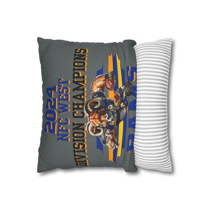 Pillowcase -Rams 2024 Division Champs - NFL Football Fan Gift