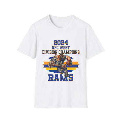 Rams 2024 NFC West Division Champs T-Shirt