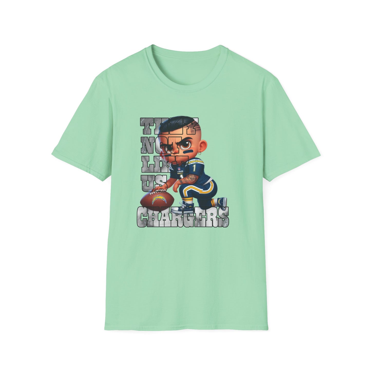 Chargers T-Shirt - Football Fans Unisex Softstyle Tee